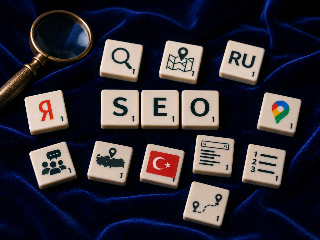 бизнес в поиске и локальной выдаче для русскоязычной аудитории SEO аудит